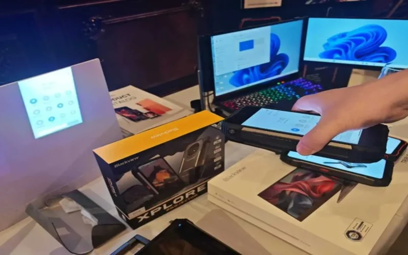 ظهور هاتف Blackview XPLORE 2 المقاوم بمواصفات العرض المدمج في مؤتمر MWC2026